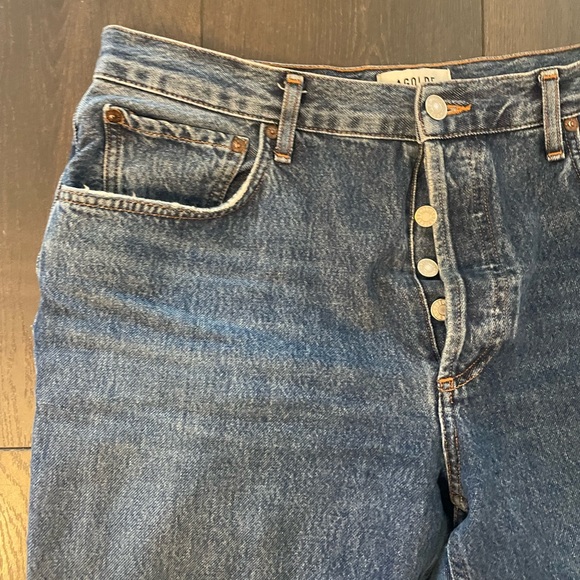 Agolde Ripley Jean Denim Air Blue Size 30 - Picture 2 of 6